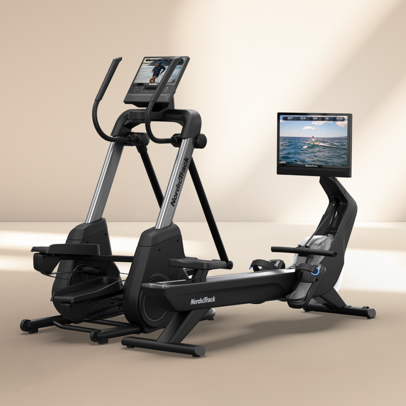 NordicTrack X16 Elliptical & RW900 Rower Bundle - NordicTrack