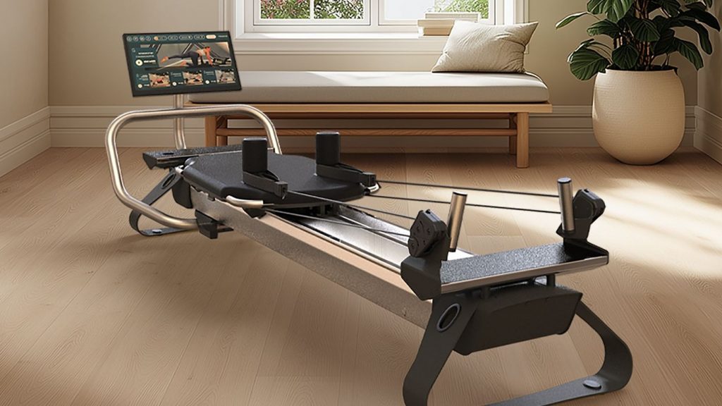 The NordicTrack Ultra 1 Reform RX-S connected Pilates reformer with reinforced frame and high-resistance range, engineered for studio-quality performance at home.
