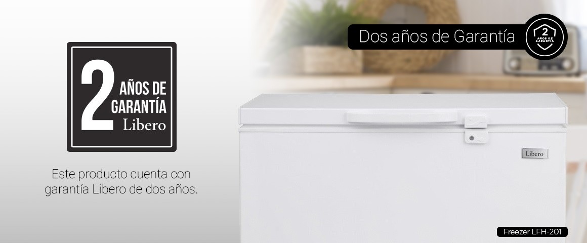 Freezer Horizontal 199 Litros Blanco LFH-201 | Tottus Chile