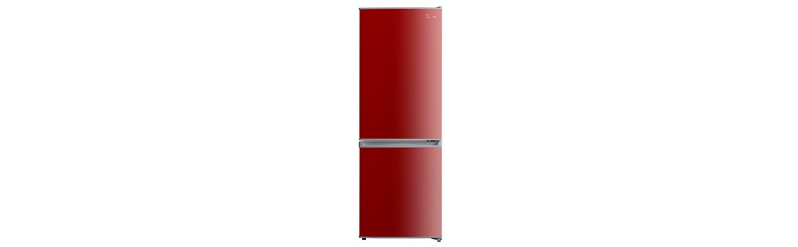Refrigerador Bottom Rojo 167 litros Frio Directo MRFI-1700R234RN