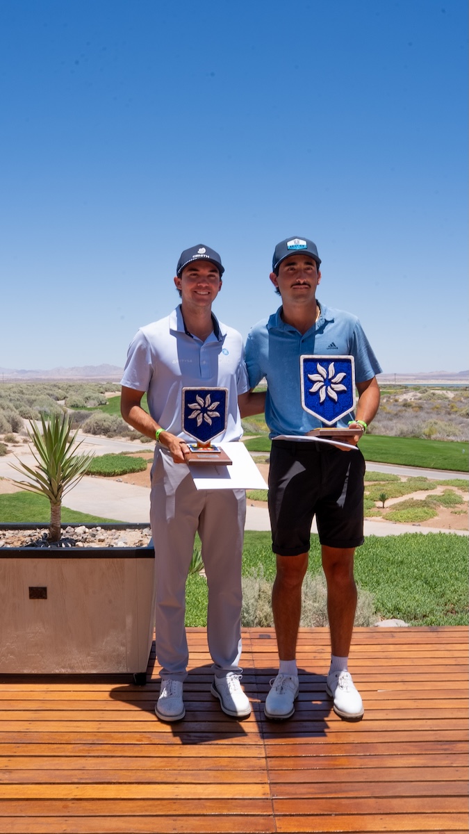 Alejandro Fierro y Mauricio Figueroa celebran su pase al VidantaWorld Mexico Open 2026