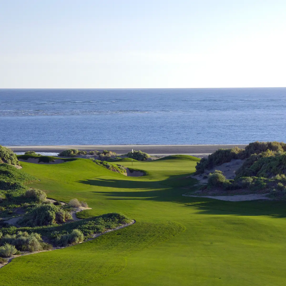 Golf course along the shore at Puerto Peñasco