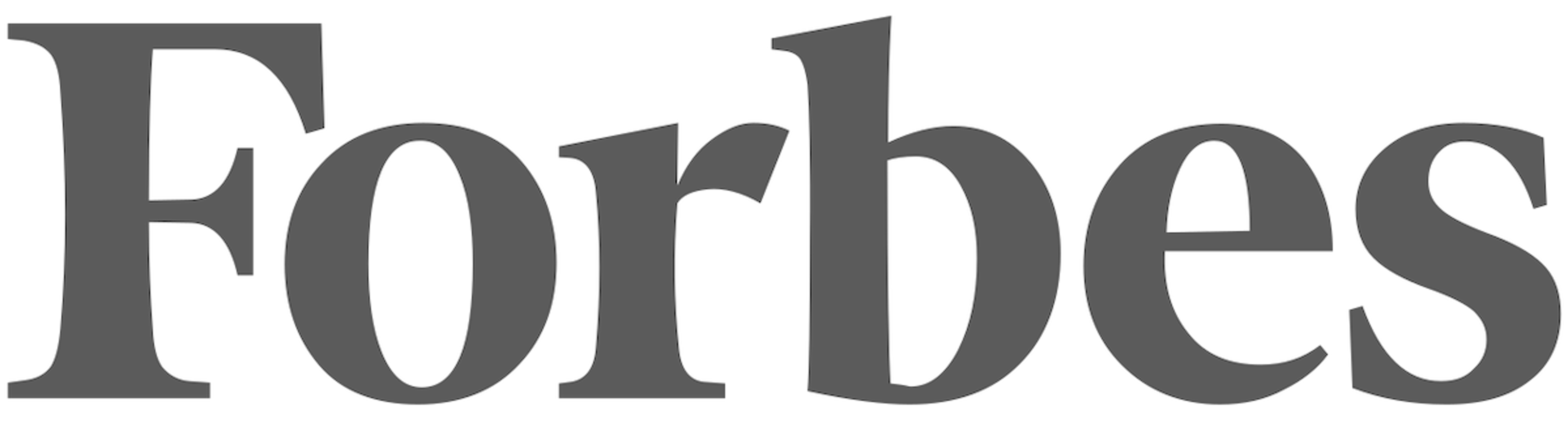Logo de Forbes, medio que da cobertura al Mexico Open at VidantaWorld