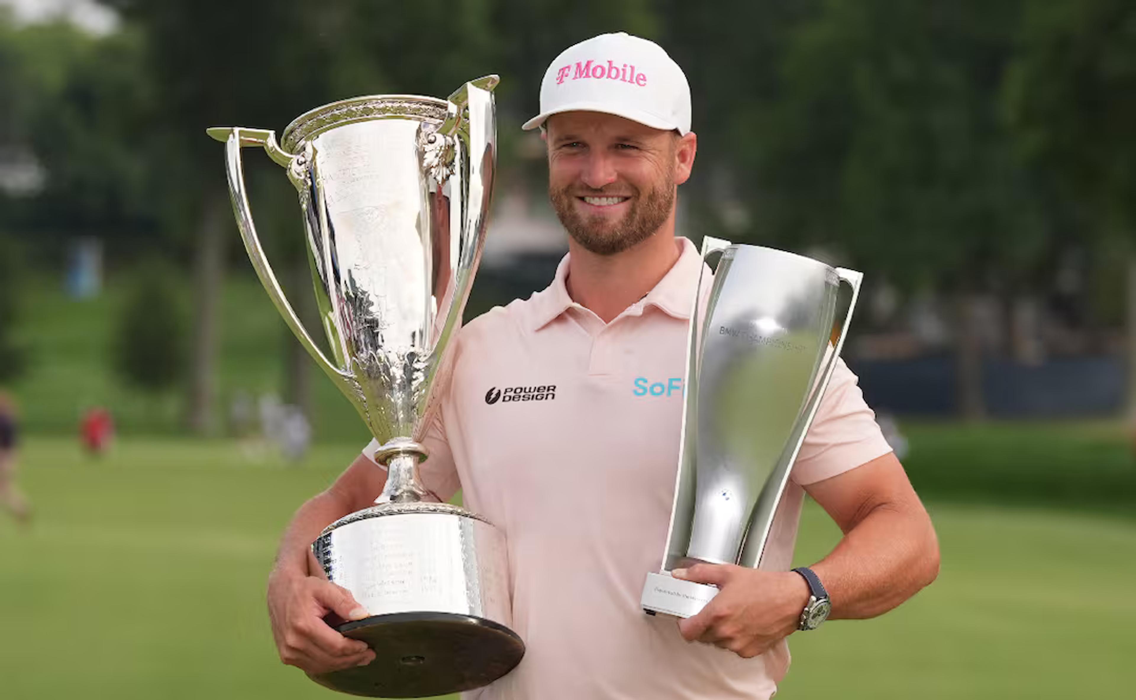 Wyndham Clark, estrella del PGA Tour, participando en el VidantaWorld Mexico Open