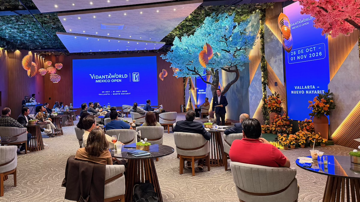 Conferencia de prensa del VidantaWorld Mexico Open presentando el field 2026 y nuevo trazado del campo