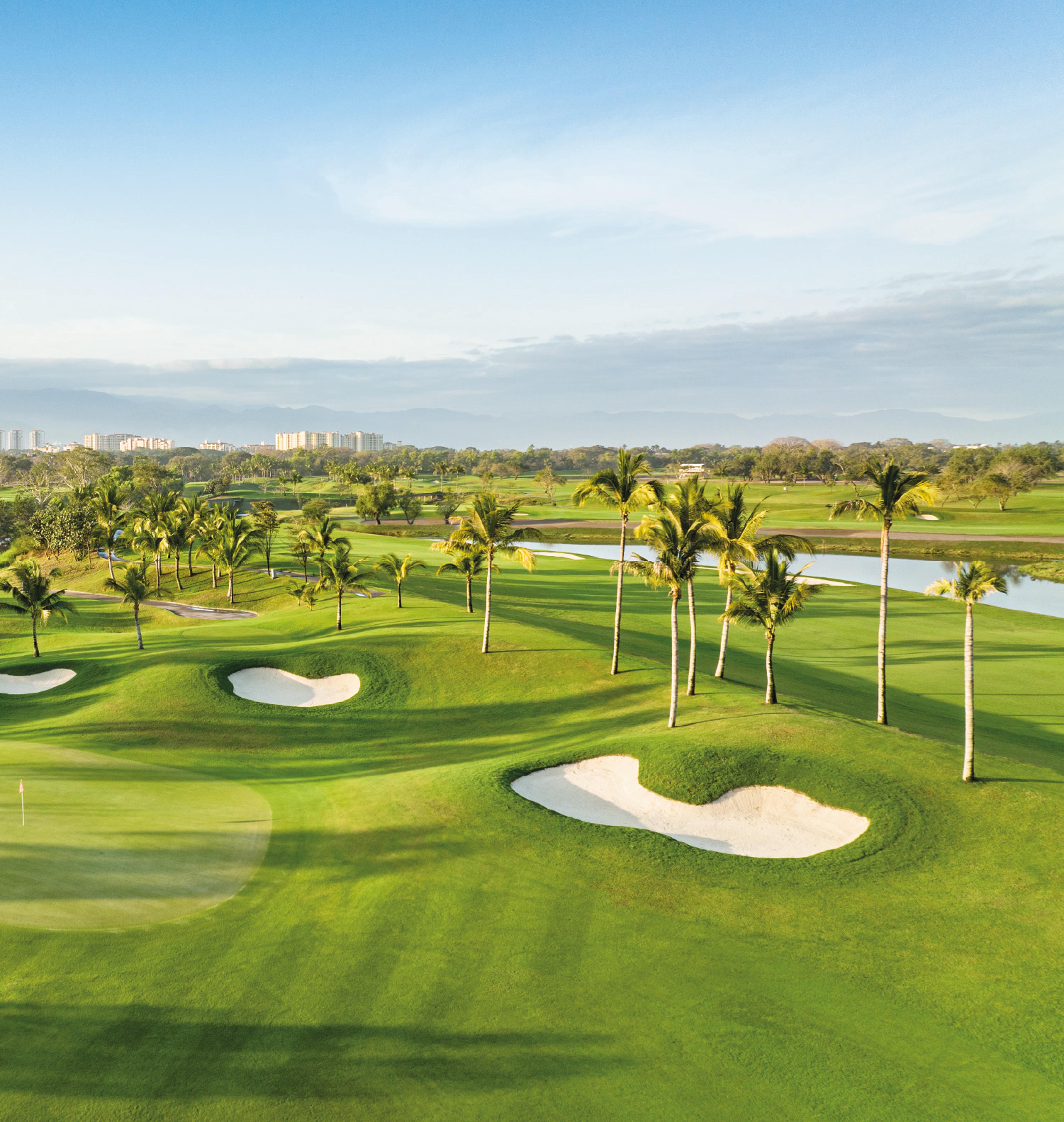 Hoyos insignia en VidantaWorld Vallarta, campo sede del Mexico Open