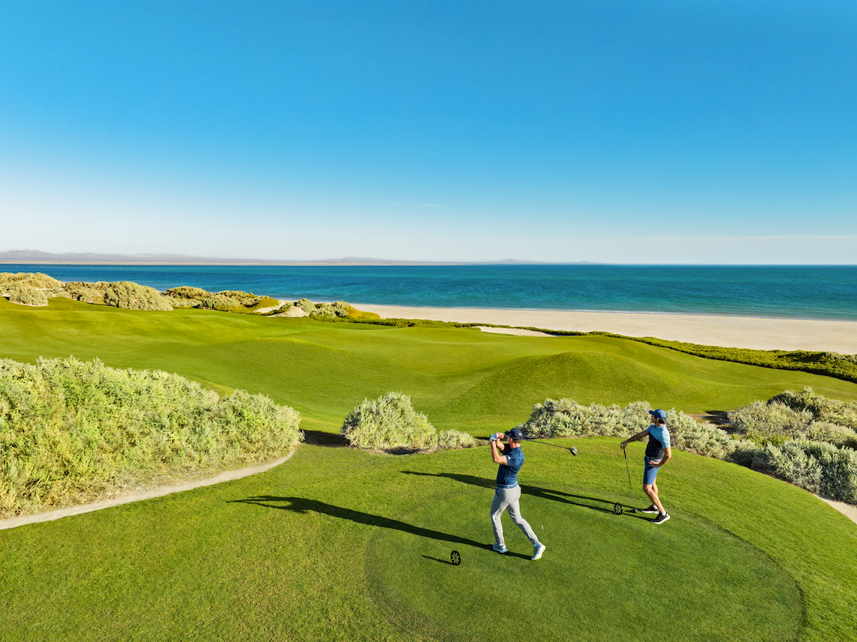 Campo de golf en Vidanta Golf Puerto Peñasco, sede del Mexico Open Qualifier