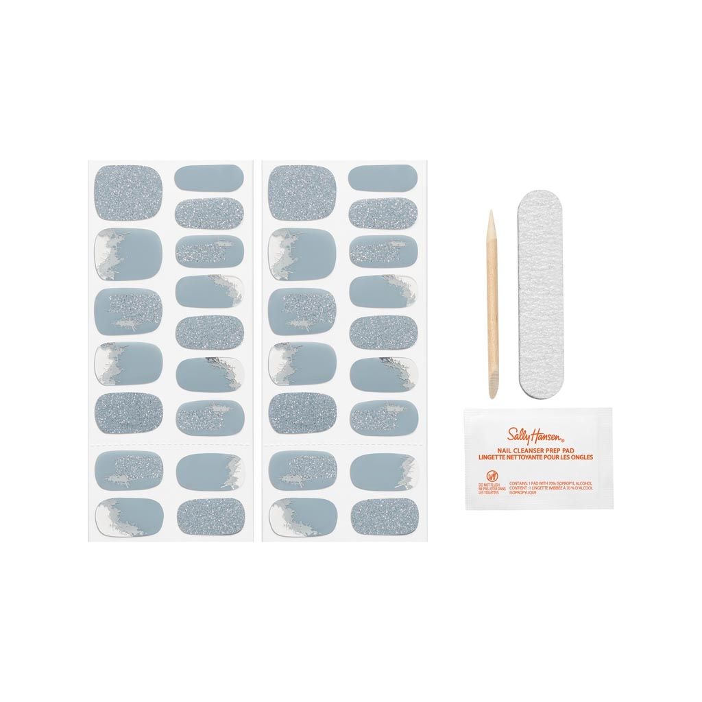 Salon Effects Nail Strips - Frozen Oasis - 3616305712936 - Image 4 of 5