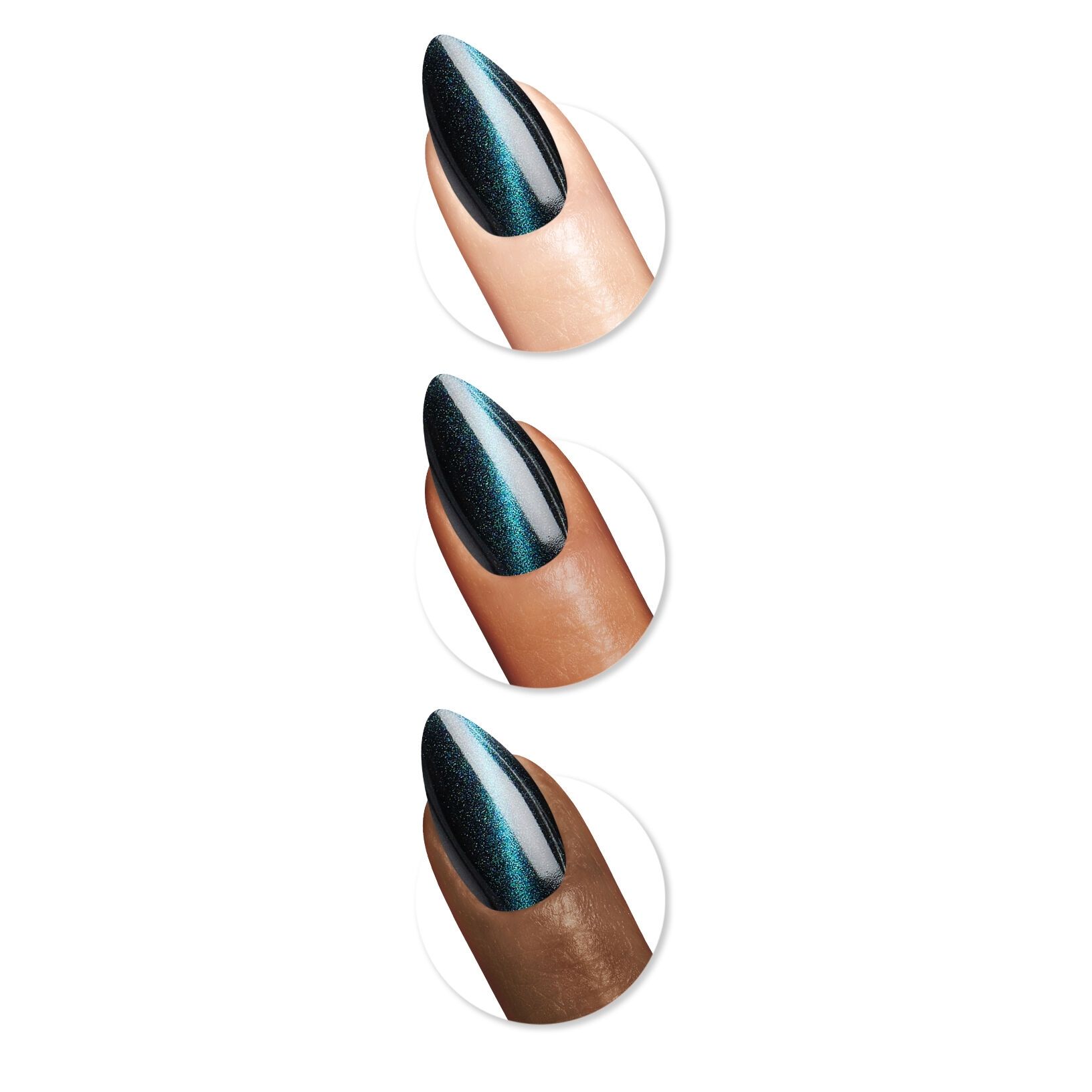 Sally Hansen Salon Effects Perfect Press-On Nails - SAPPHIRE SPIN - 3616306824089 - 3 - Image 3 of 10