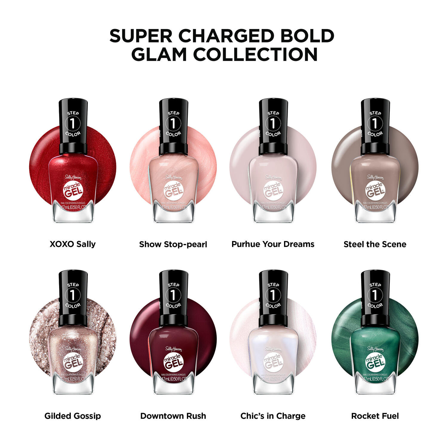 Miracle Gel Supercharged Bold Glam | Sally Hansen®