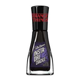 Sally Hansen Insta-Dri nail polish bottle in a vibrant color, showcasing its quick-dry formula and sleek design.
