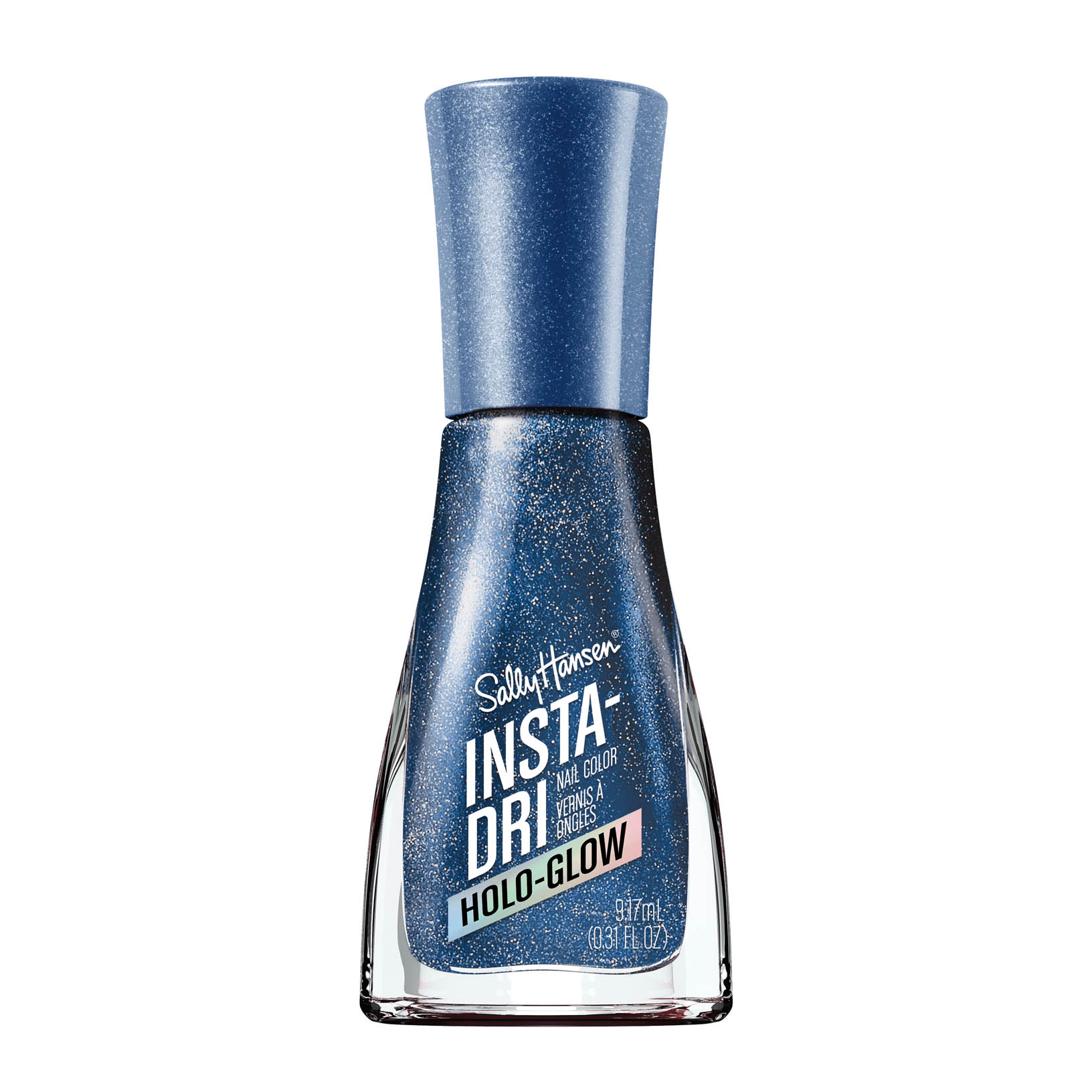 Holo-back by Sally Hansen nail polish