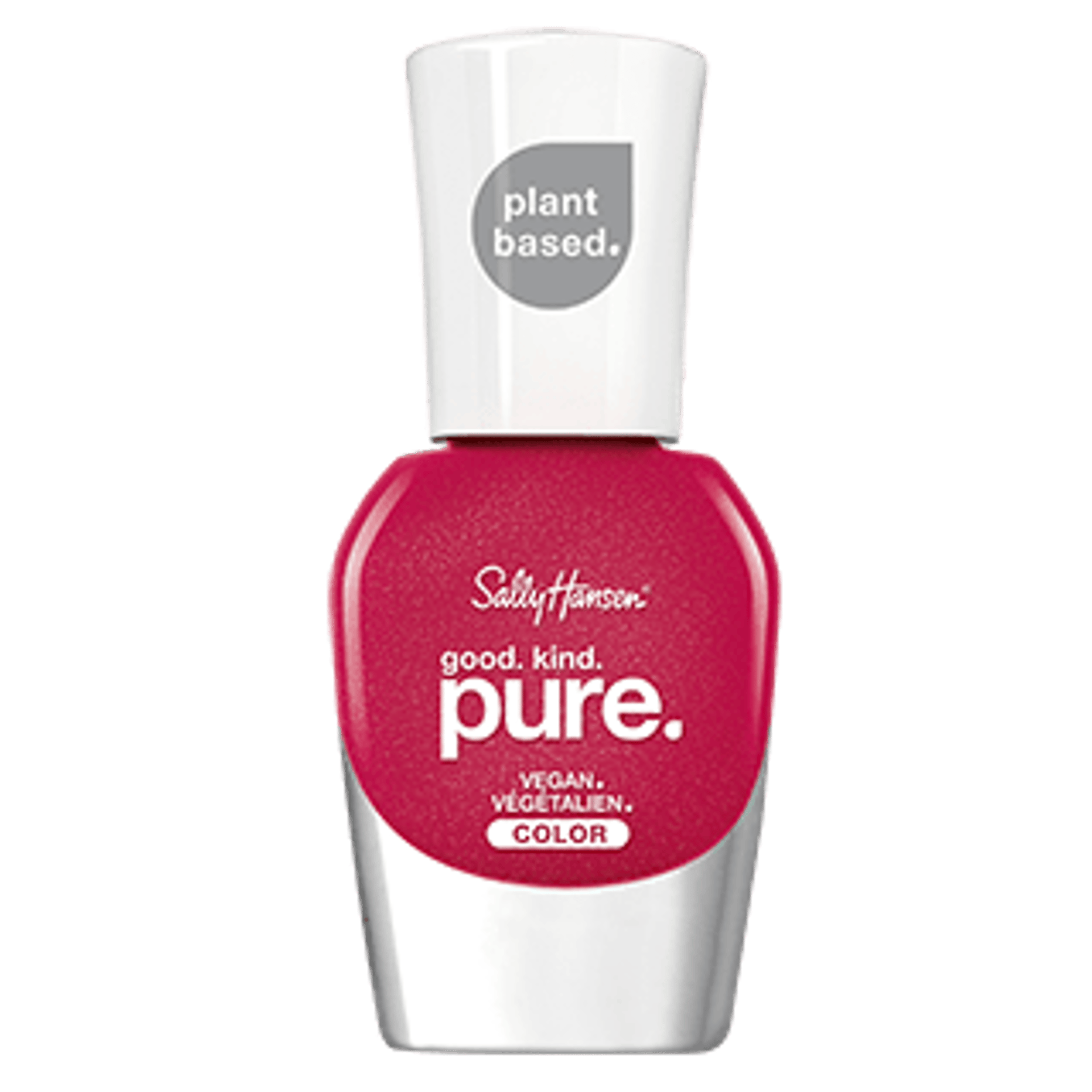 Sally Hansen GOOD. KIND. PURE.™ nail polish in Sweet Berries with a plant-based formula.