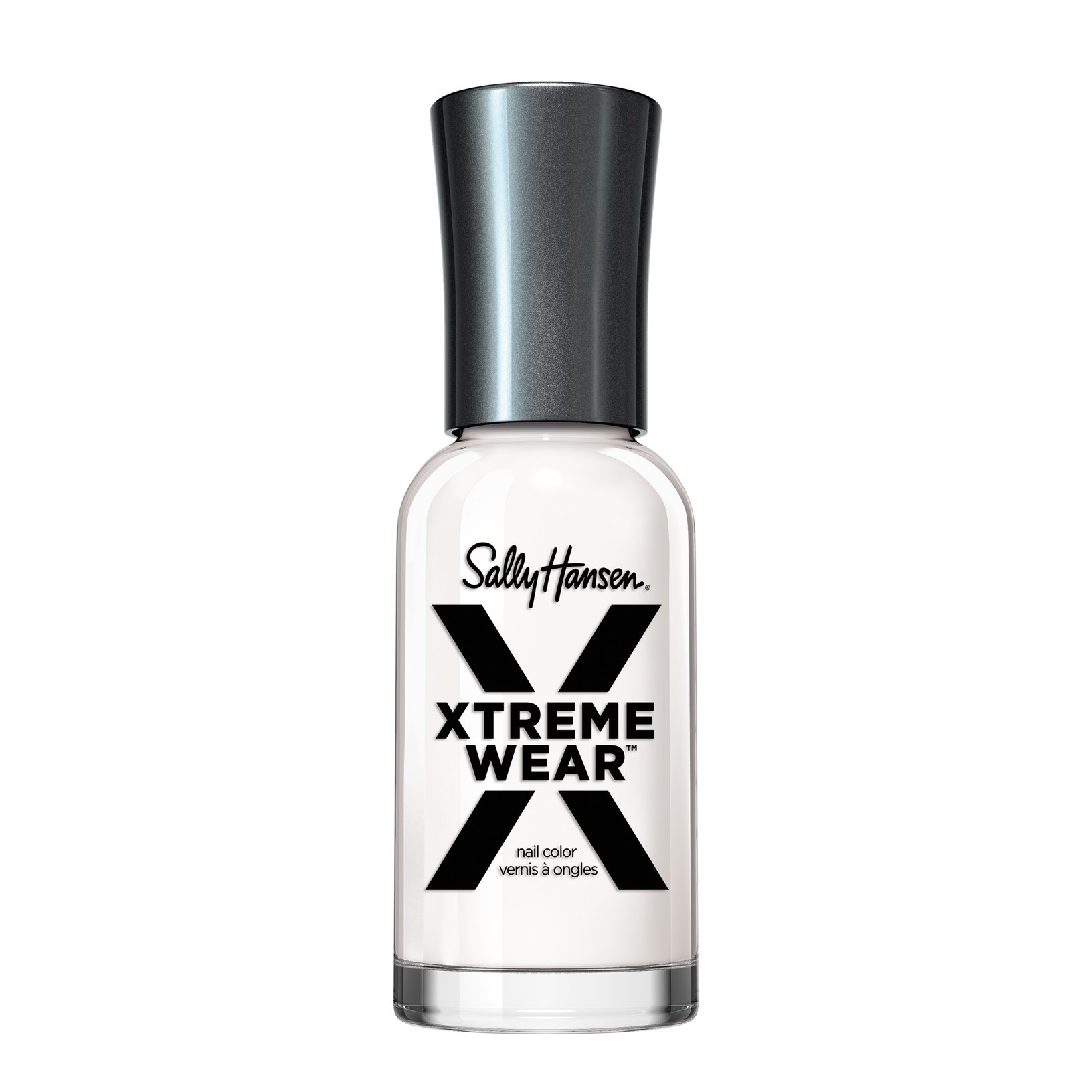 White On by Sally Hansen nail polish