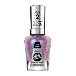 Sally Hansen Miracle Gel Nail Polish Top Coat - Glitterstorm - 3616307240499 - 1
