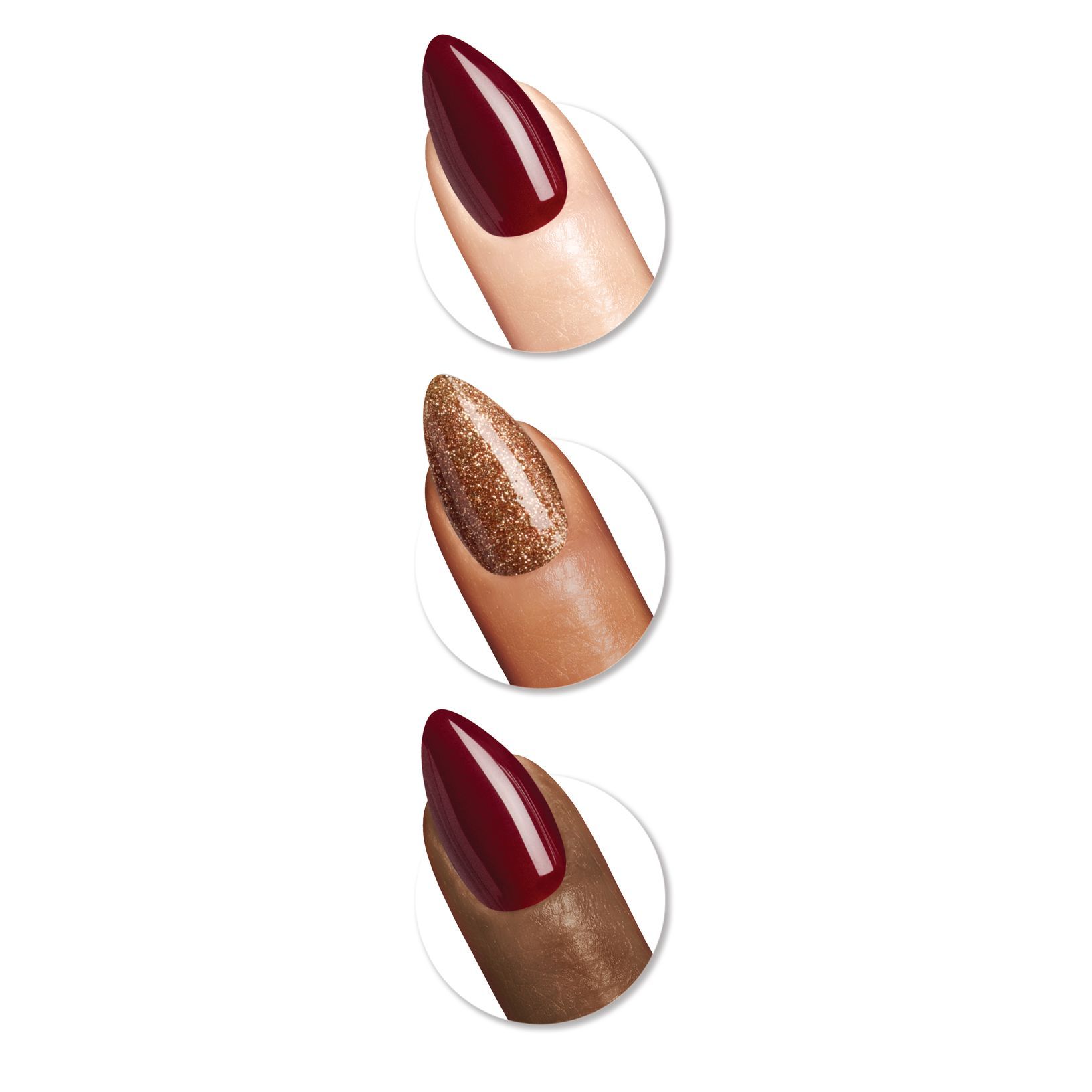 Salon Effects Perfect Press-On Nails - CINNA-SNAP - 99350230845 - 3 - Image 3 of 10