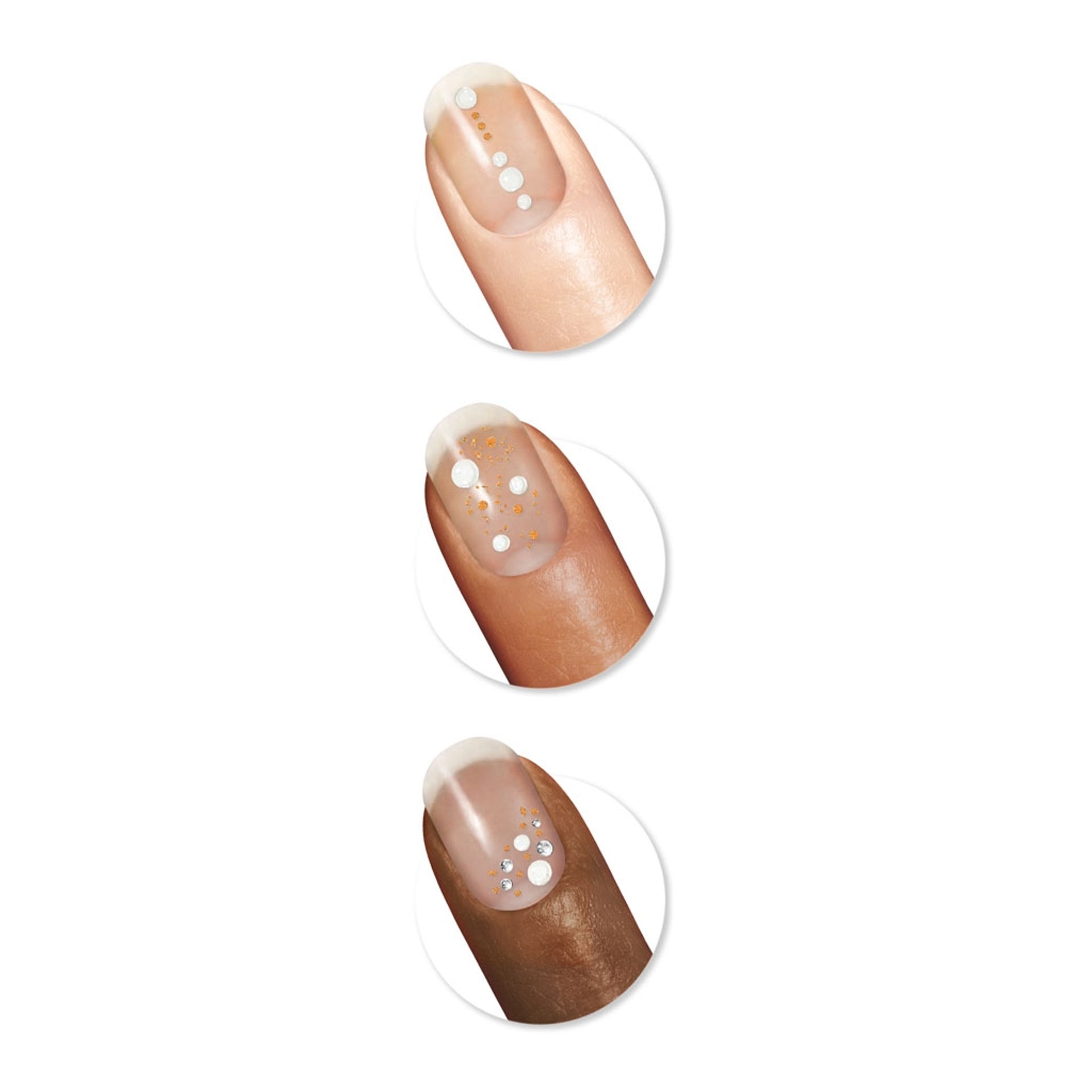Salon Effects Nail Accents - Bubbly & pearls - 3616305134226 - Image 3 of 4