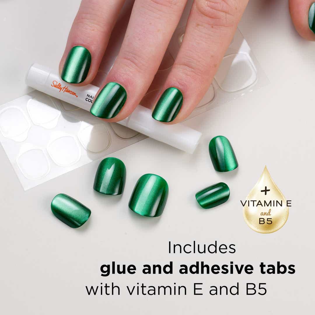 Sally Hansen Salon Effects Perfect Press-On Nails - DON'T BE JEWEL - 3616306824065 - 8 - Image 8 of 9