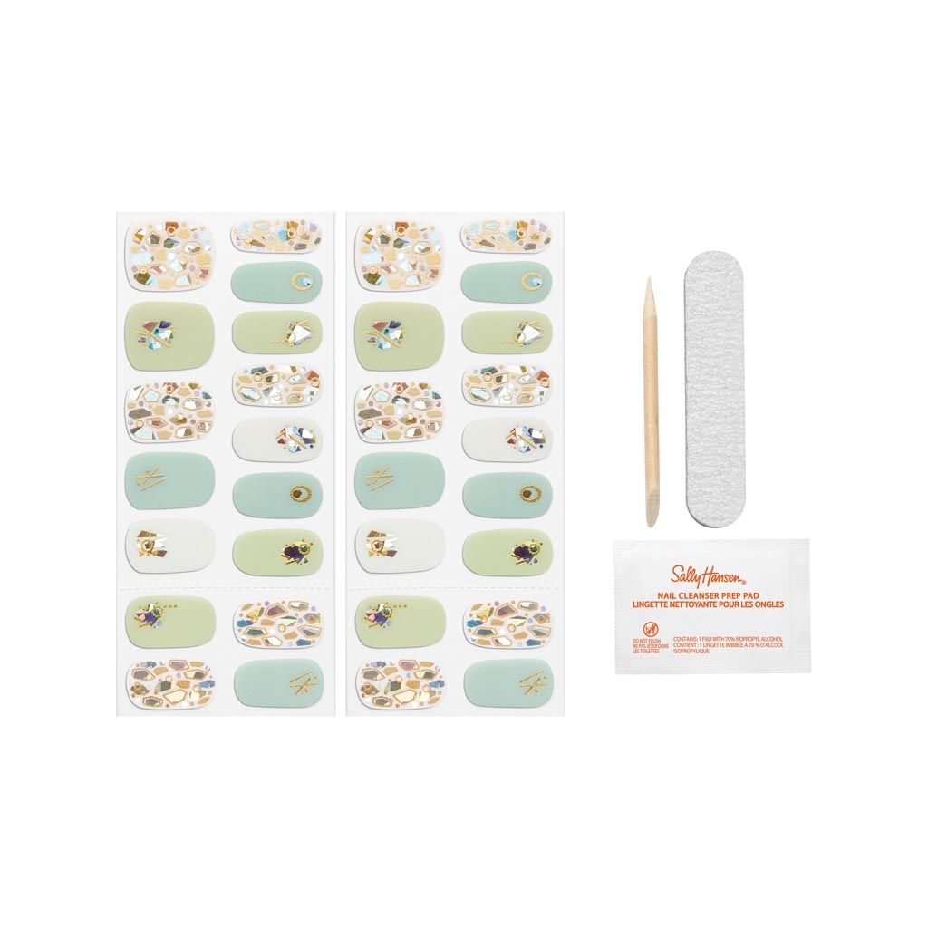 Salon Effects Nail Strips - Sage In Stone - 3616305712677 - Image 4 of 5