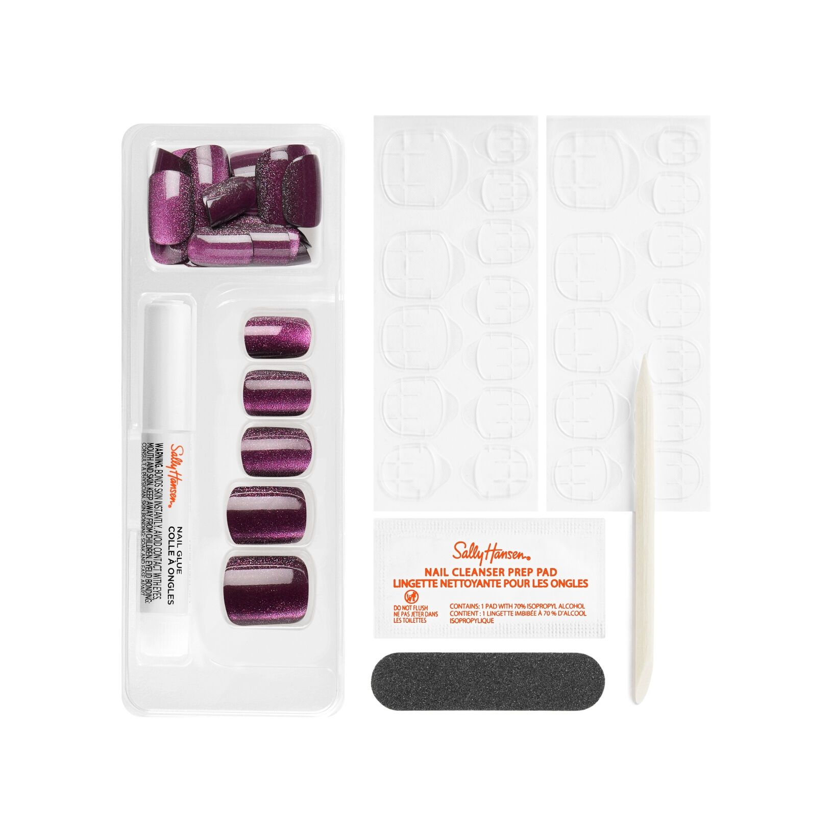 Sally Hansen Salon Effects Perfect Press-On Nails - DON'T BE JEWEL - 3616306824065 - 2 - Image 2 of 10
