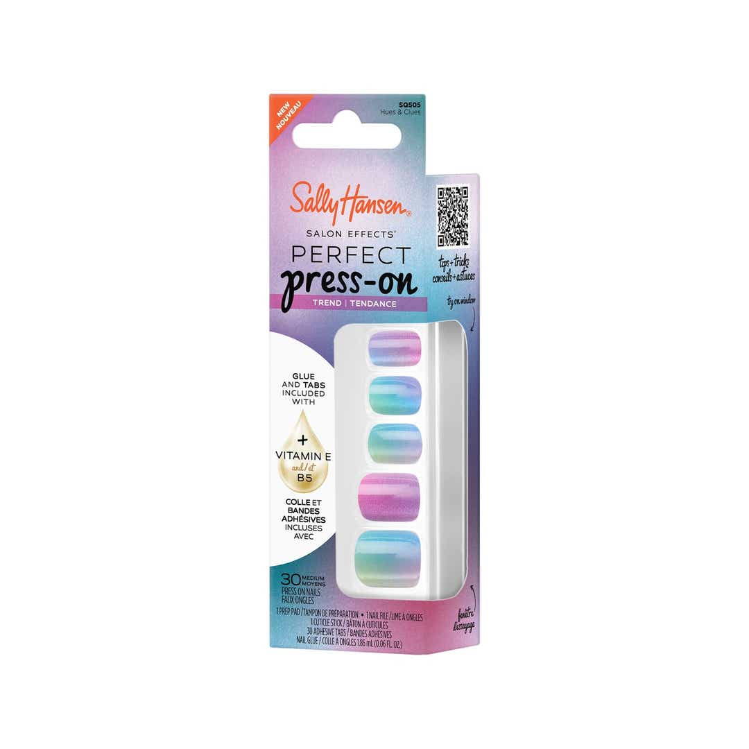 Sally Hansen Salon Effects Perfect Press-On Nails - HUES & CLUES - 3616306824058 - 1 - Image 1 of 9
