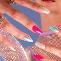 Salon Effects Perfect Press-On Nails - ONLY HAVE ICE FOR YOU - 99350230840 - Hand