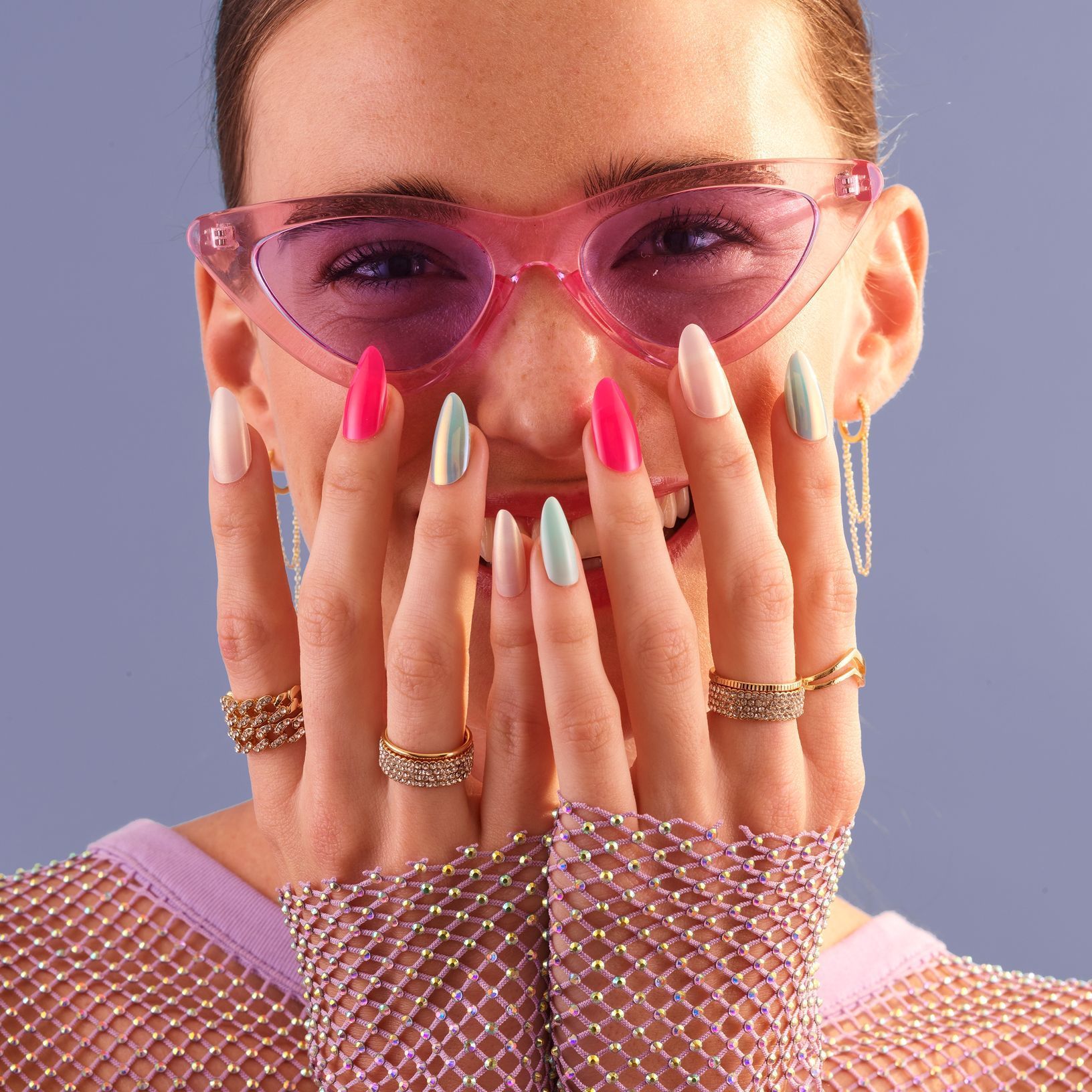 Salon Effects Perfect Press-On Nails - ONLY HAVE ICE FOR YOU - 99350230840 - 4 - Image 4 of 10