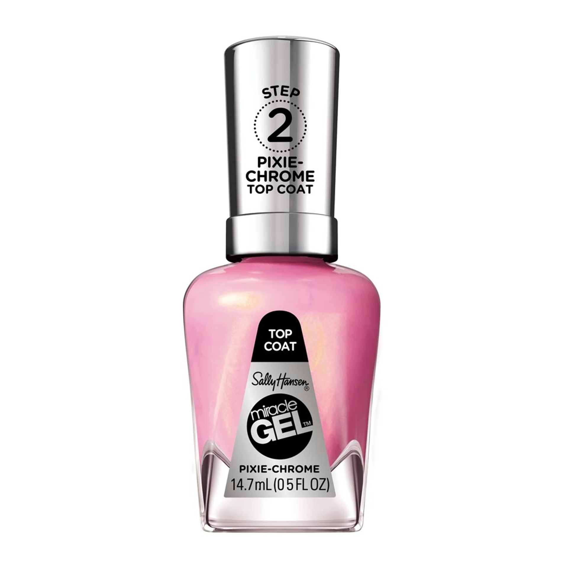 Sally Hansen Miracle Gel Nail Polish Top Coat - Pixie Chrome - 3616307240505 - 1 - Image 1 of 9