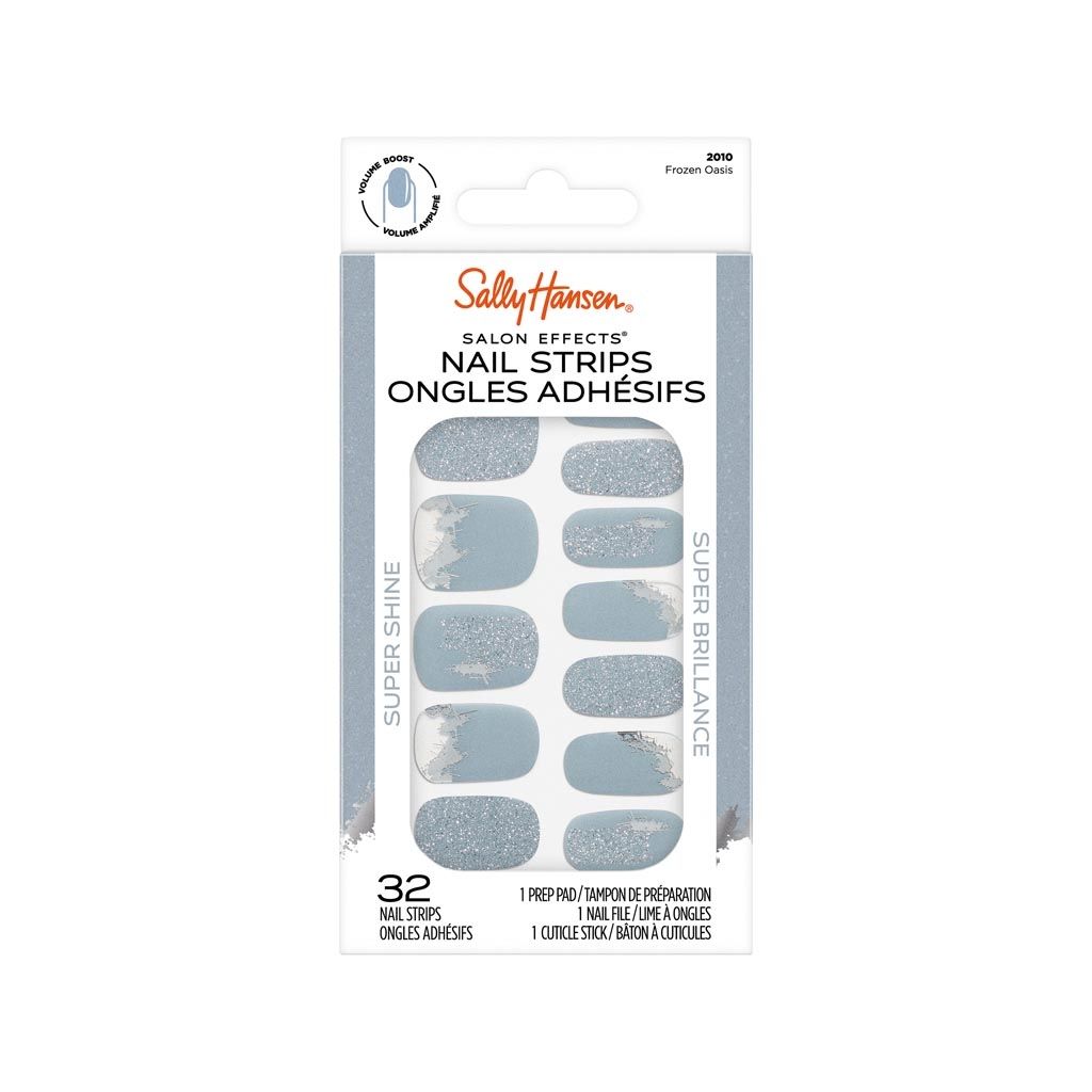 Salon Effects Nail Strips - Frozen Oasis - 3616305712936 - Image 1 of 5