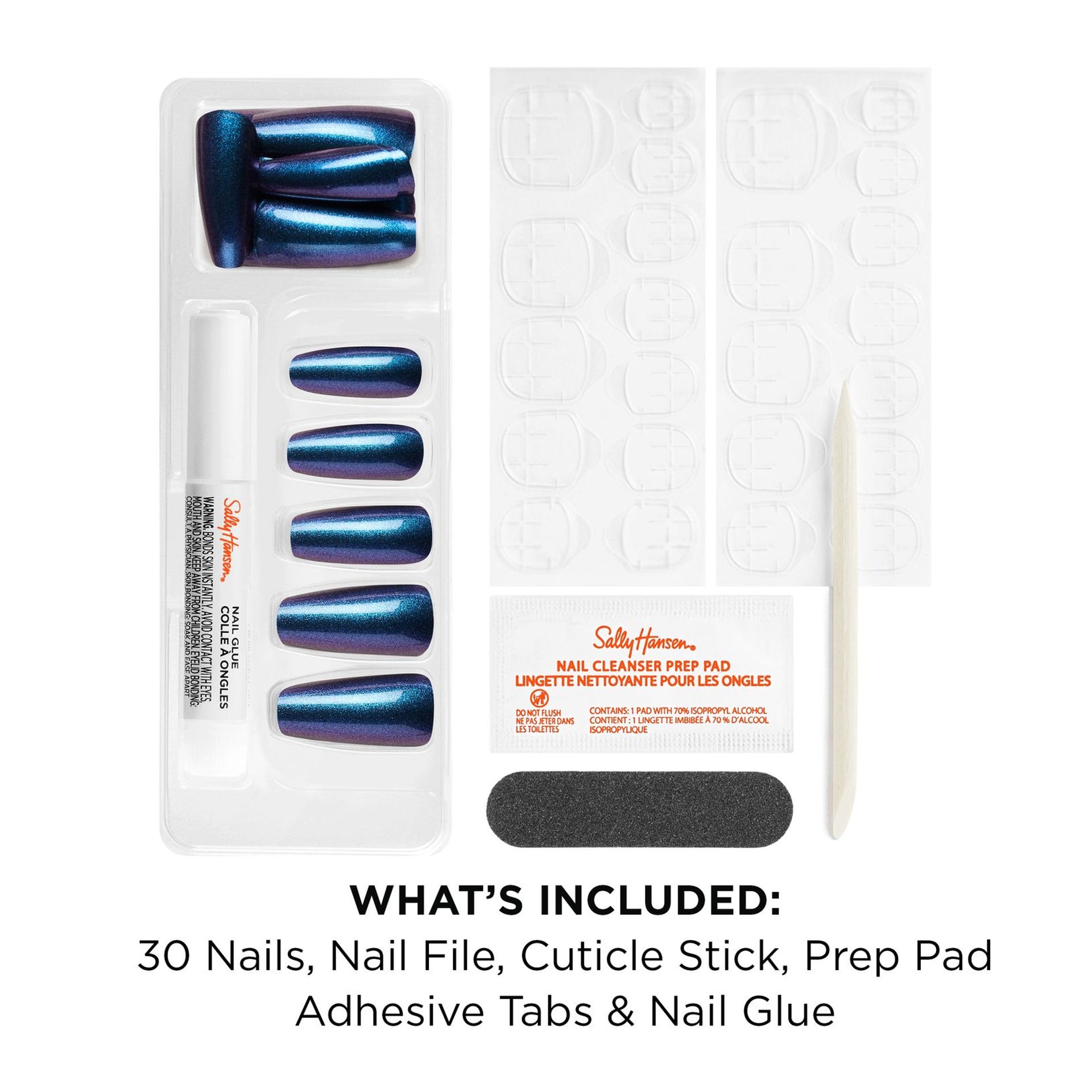 Salon Effects Perfect Press-On Nails - HYP-NAUTICAL - 99350230858 - 2 - Image 2 of 11