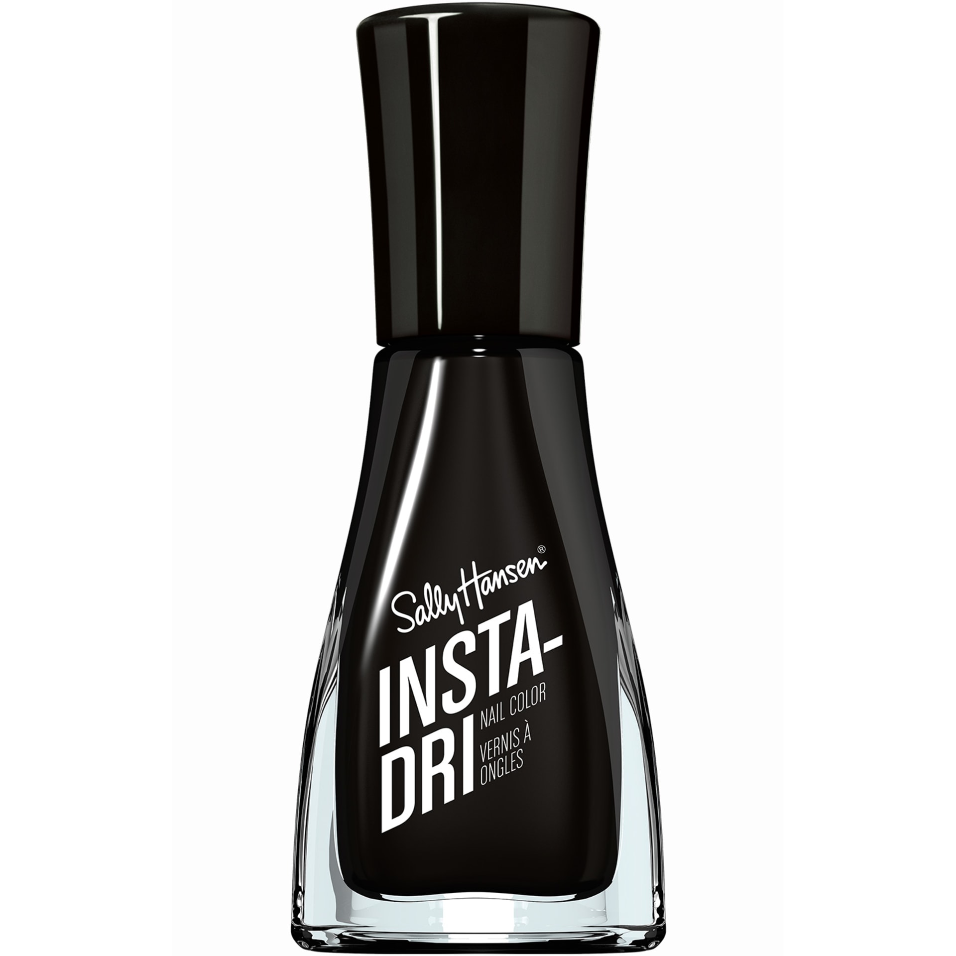 Black to Black by Sally Hansen nail polish