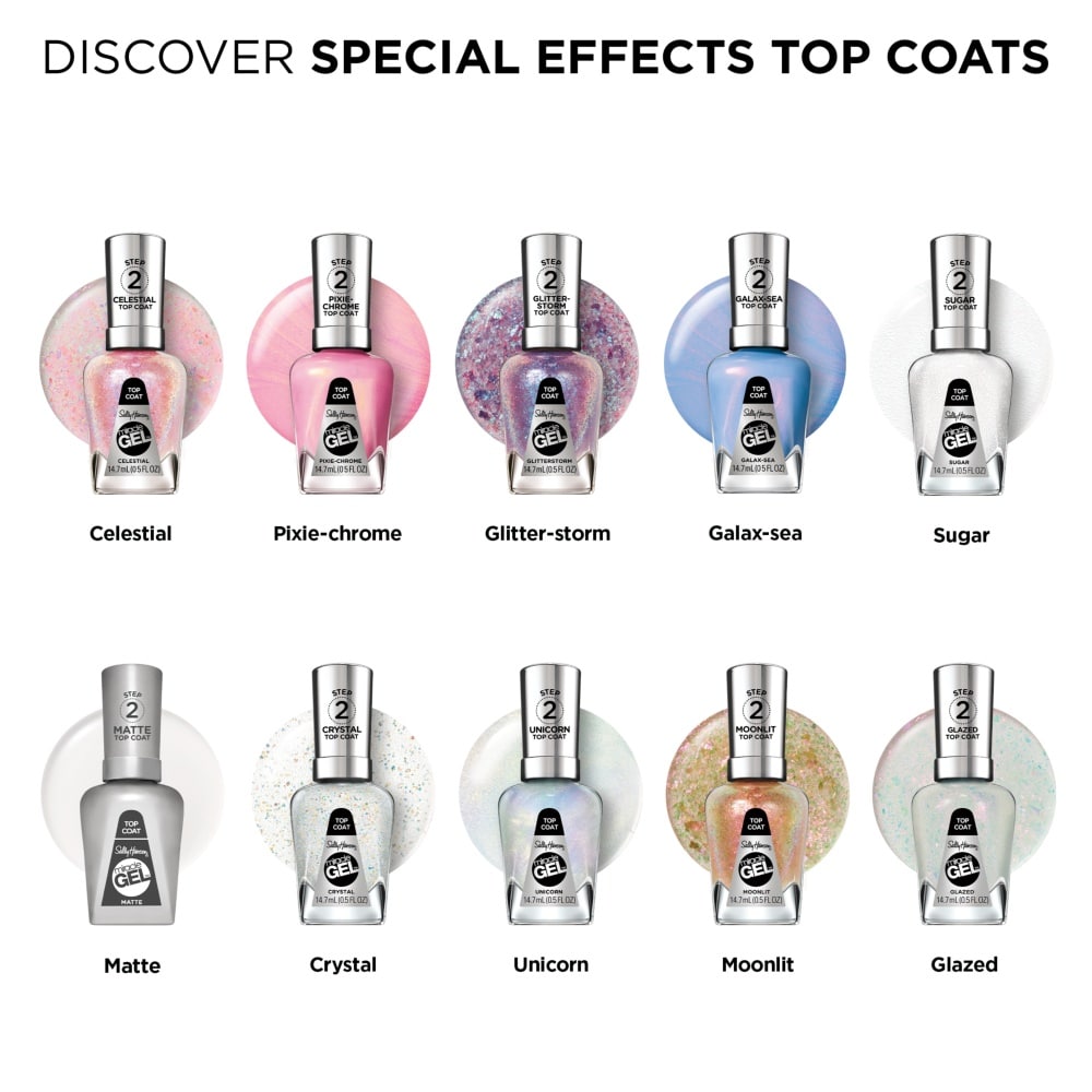 Miracle Gel™ Topcoats | Sally Hansen®