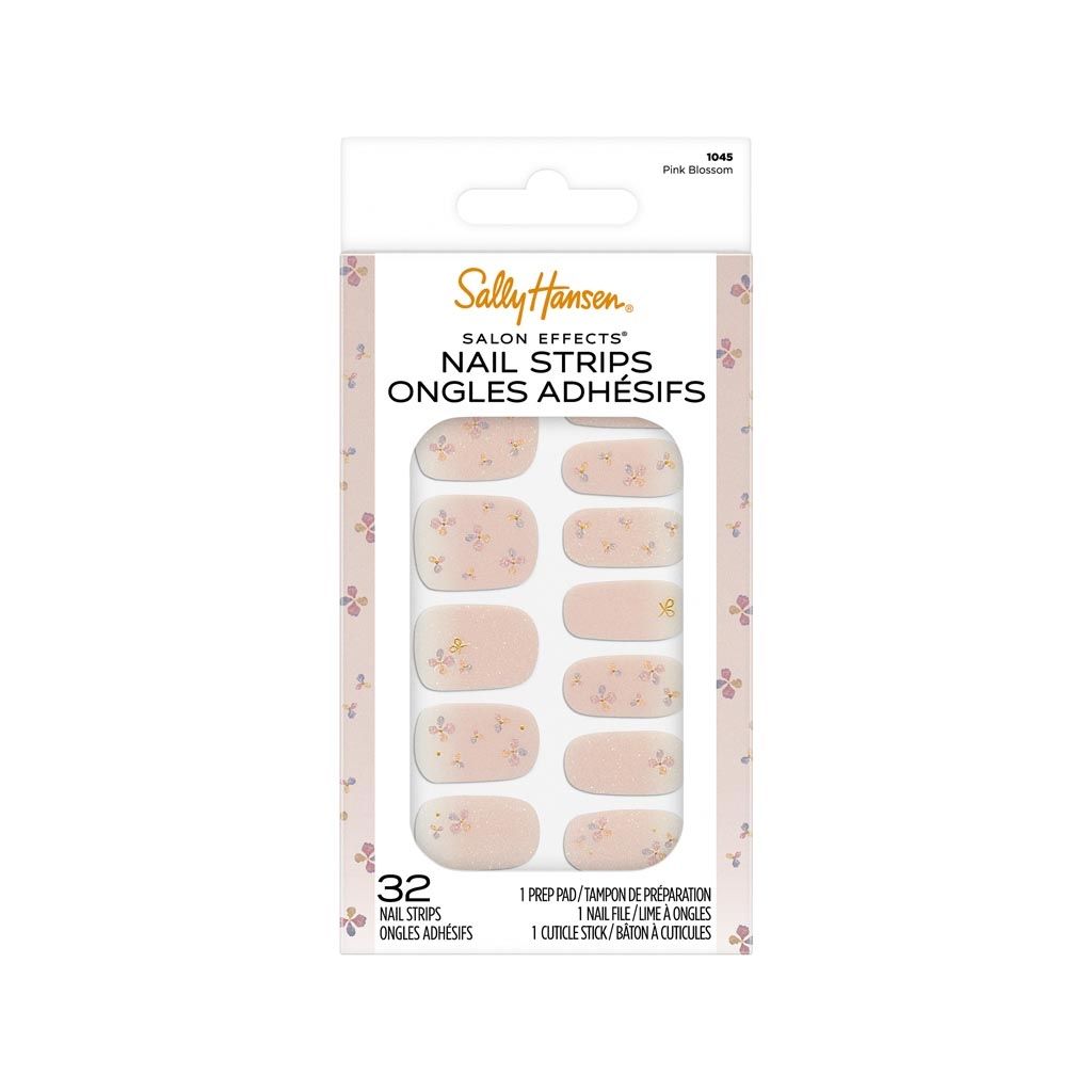 Salon Effects Nail Strips - Pink Blossom - 3616305712554 - Image 1 of 5