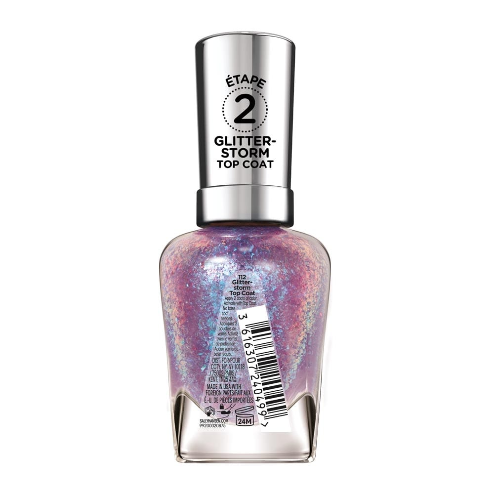 Sally Hansen Miracle Gel Nail Polish Top Coat - Glitterstorm - 3616307240499 - 2 - Image 2 of 9
