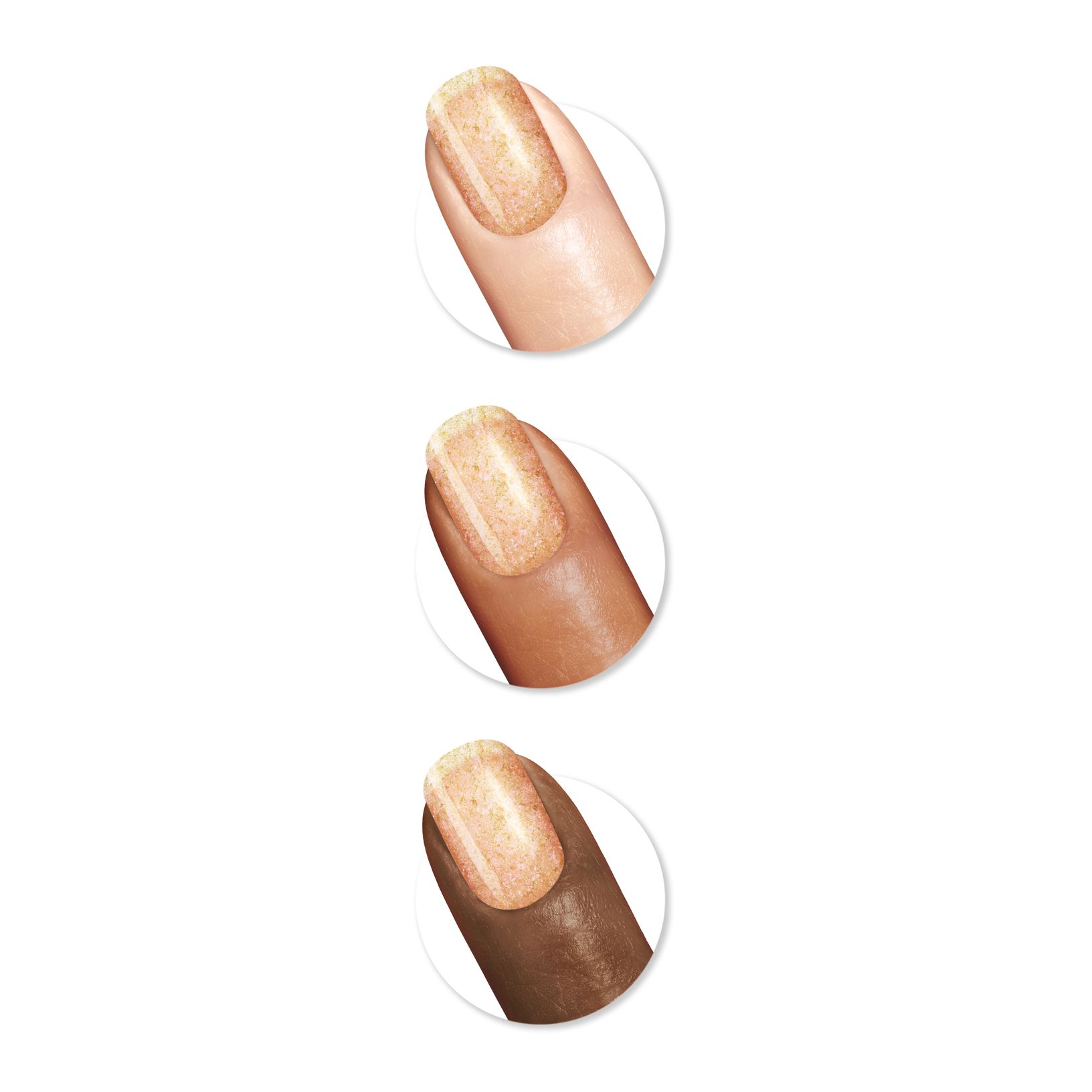 Moonlit Top Coat White by Sally Hansen nail polish
