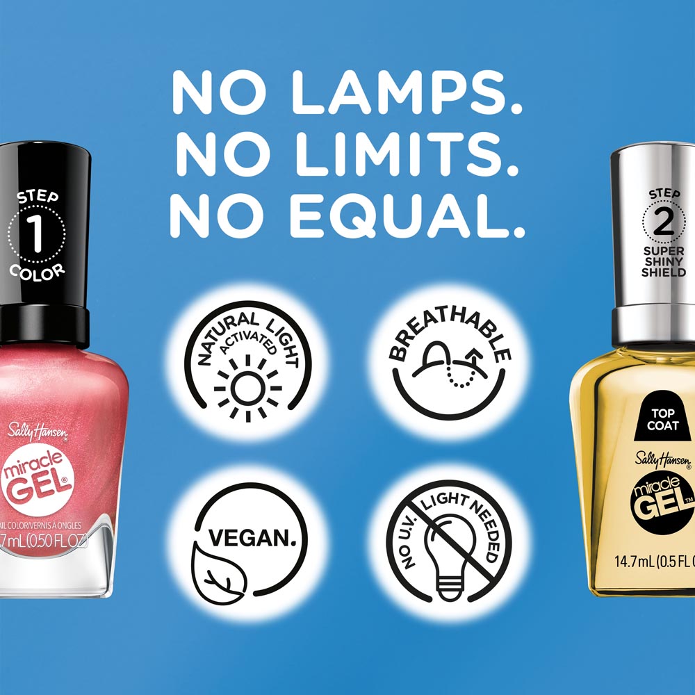 Miracle Gel Supercharged Pinks | Sally Hansen®