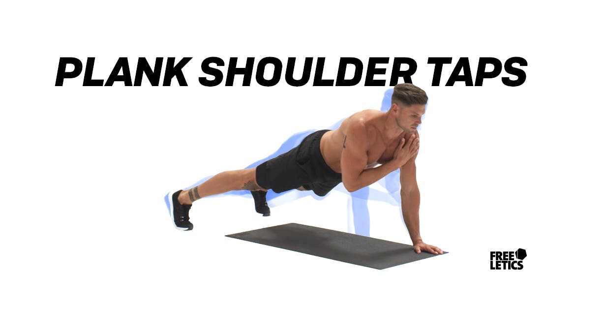 Koor Monografie op gang brengen Freeletics Exercises: Plank Shoulder Taps