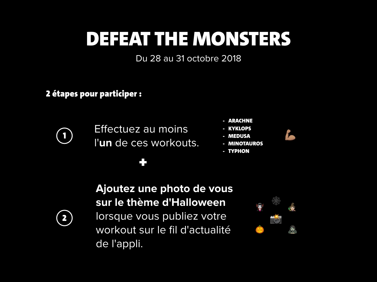 defeat the monsters FR