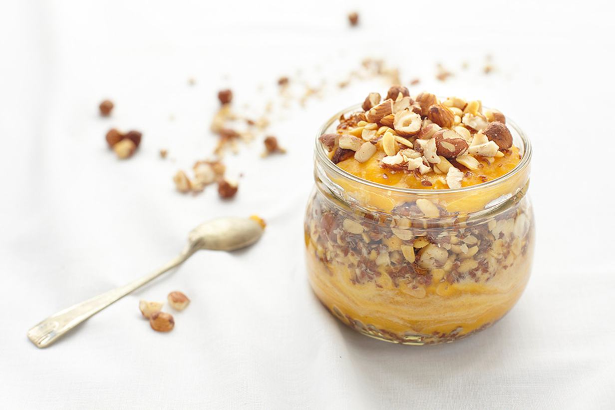 pumpkin spice muesli