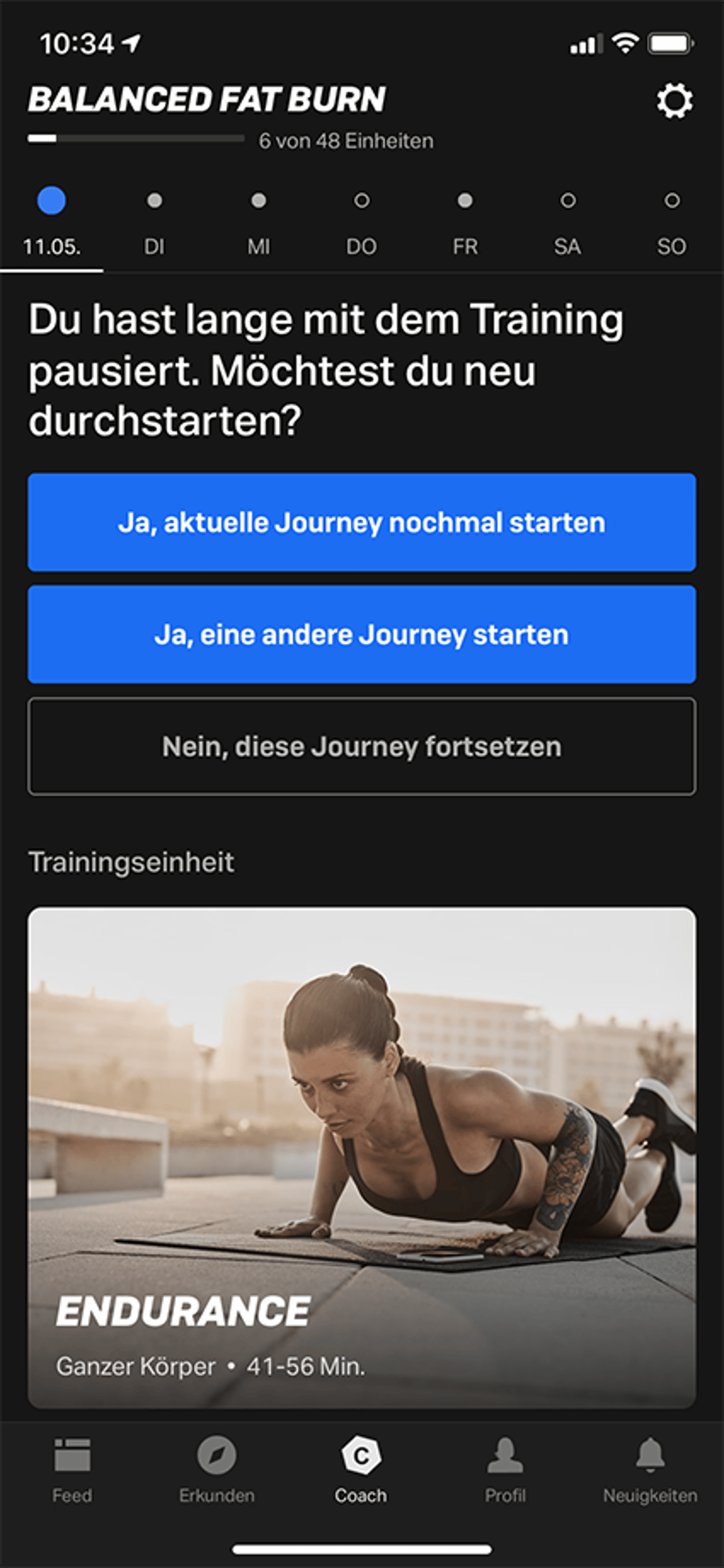 long break screenshot - de
