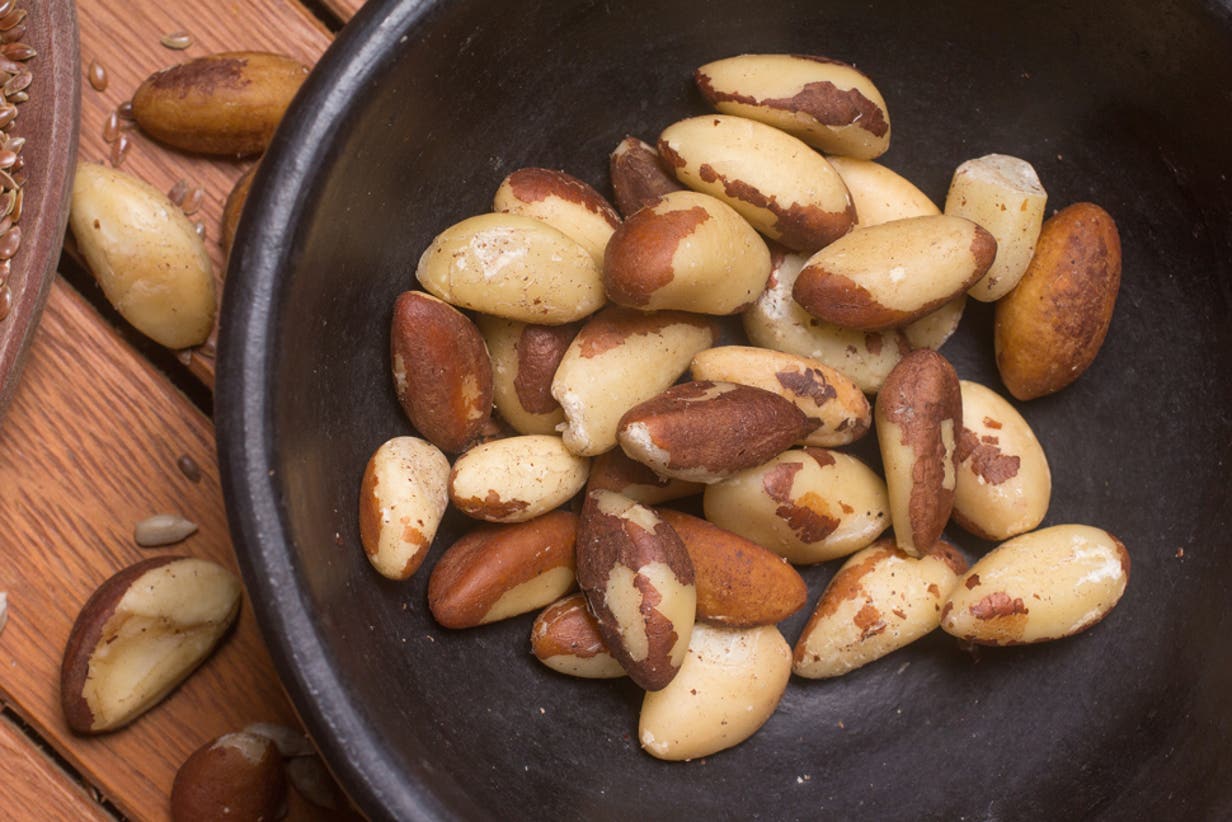 Brazil nuts.