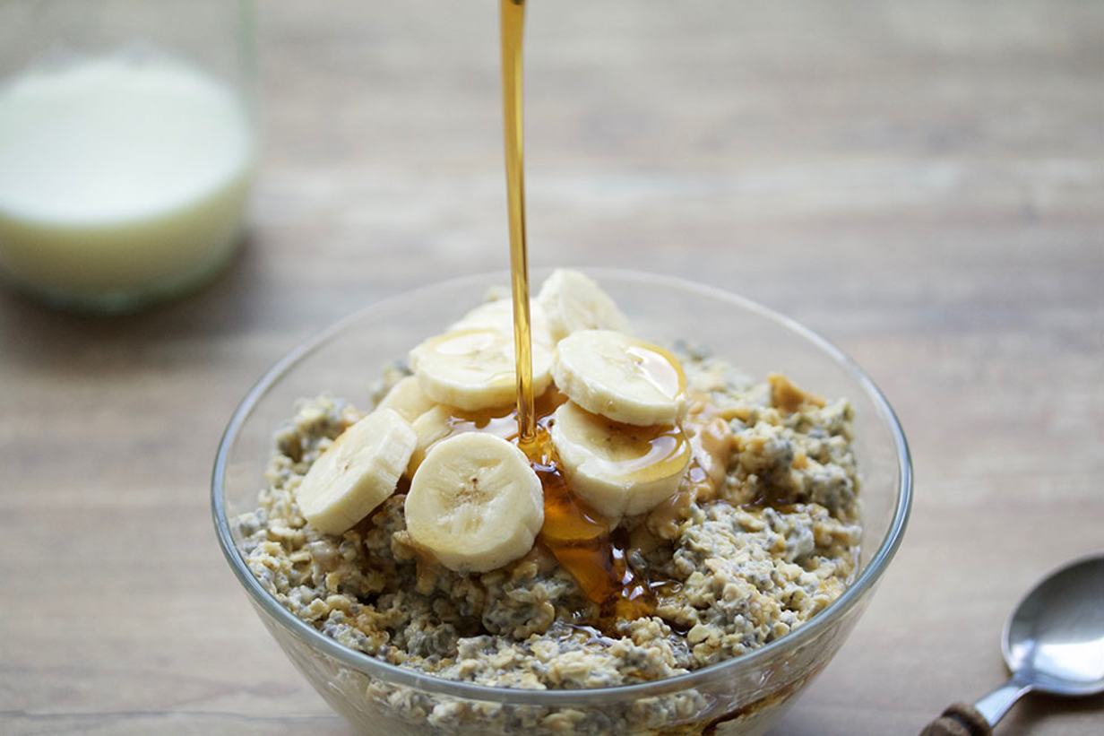 peanutbutter overnight oats