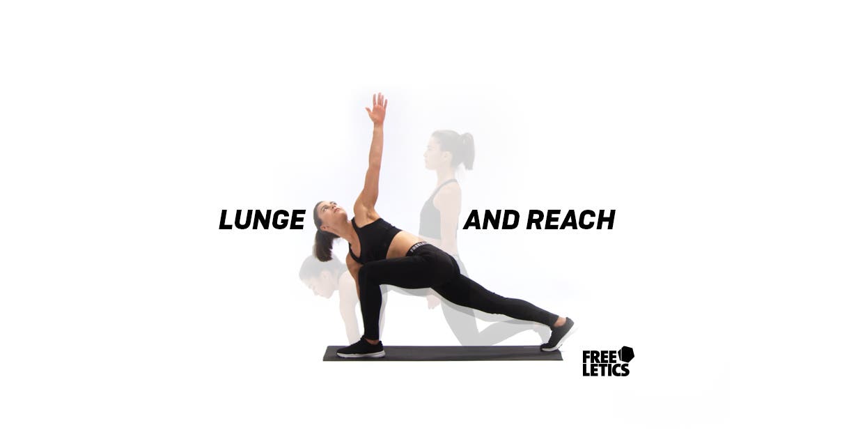 Freeletics Exercises: Lunge and Reach