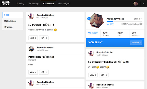 Community Freeletics