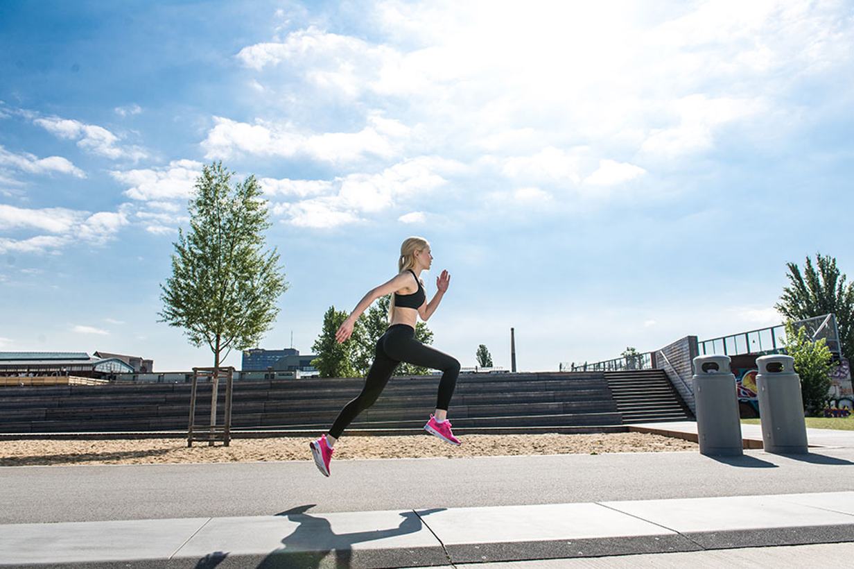 running