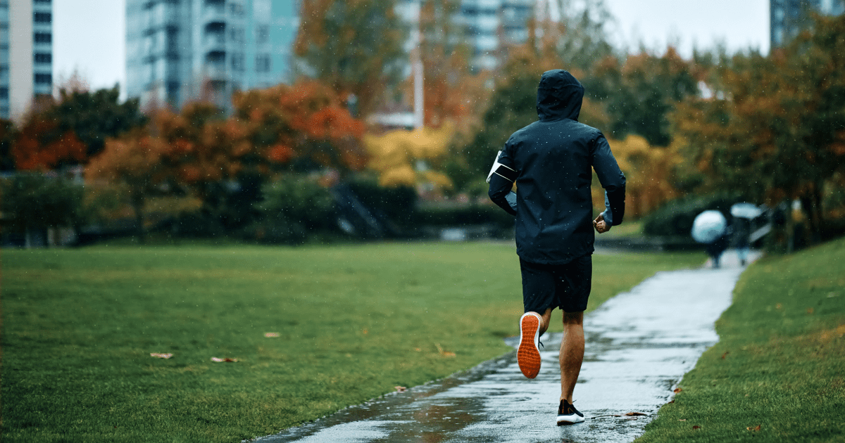 Working out in the rain 2025