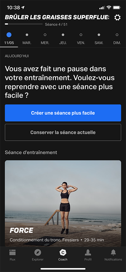 short break screenshot - fr