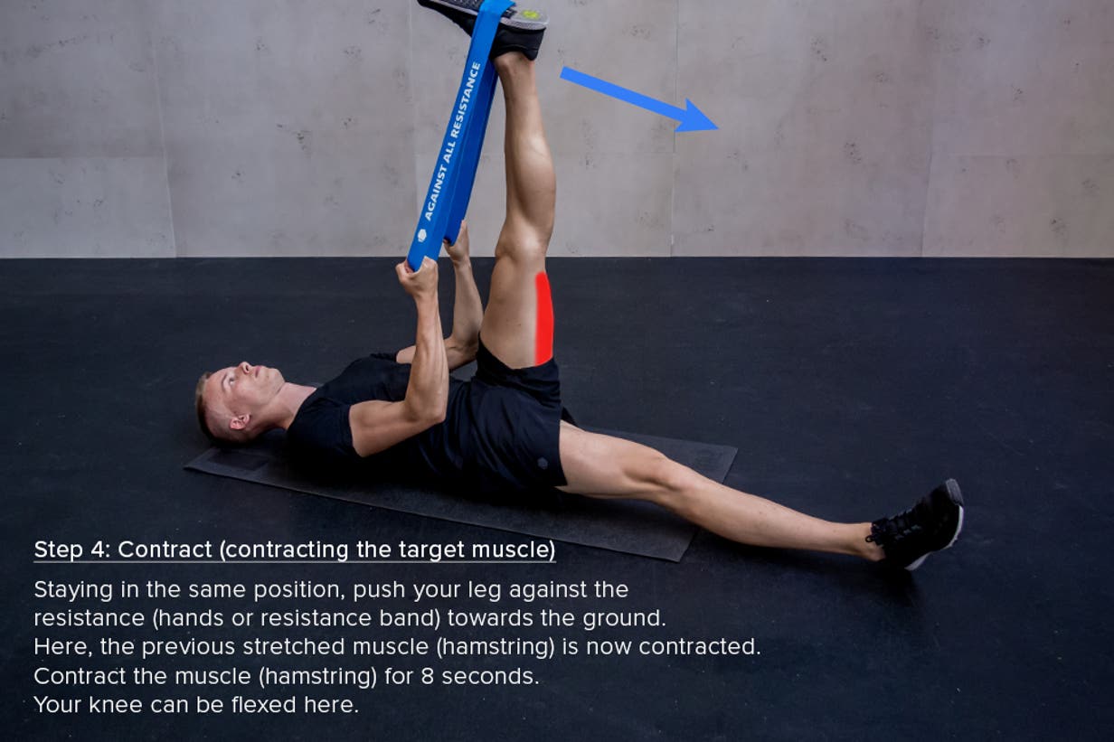 The Facilitator Dynamic Stretching Strap flexibility exercise 