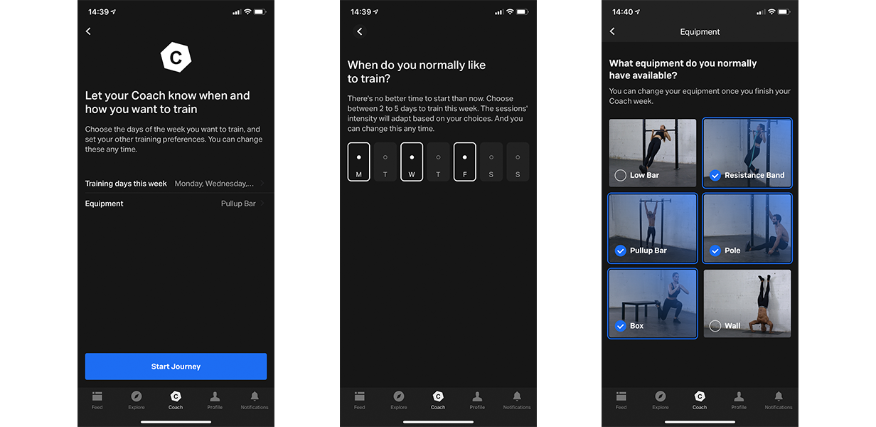 [Settings in Today View]