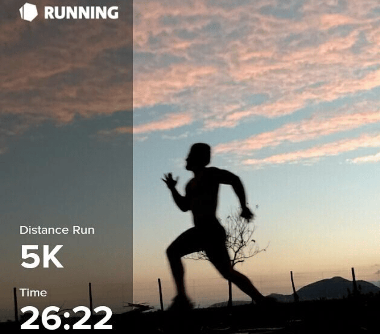 running